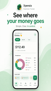 Xpensio: Expense Tracker Screenshot 1