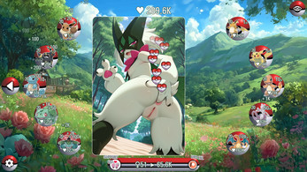 Meowscarada Clicker (Pokemon) (NSFW version)  Screenshot 1