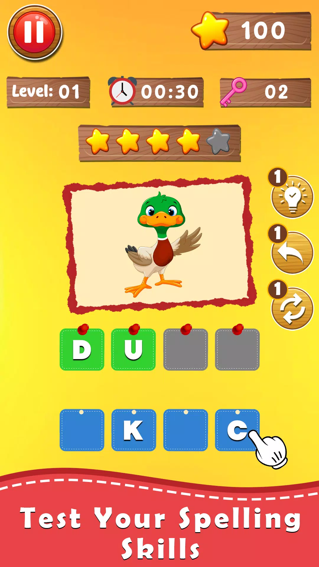 Words Game - Learn to Read Screenshot 3