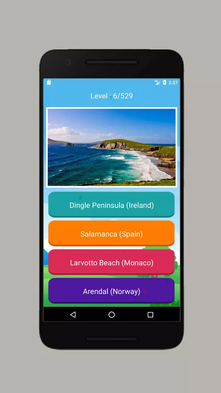 Guess Place of USA and Europe Screenshot 2