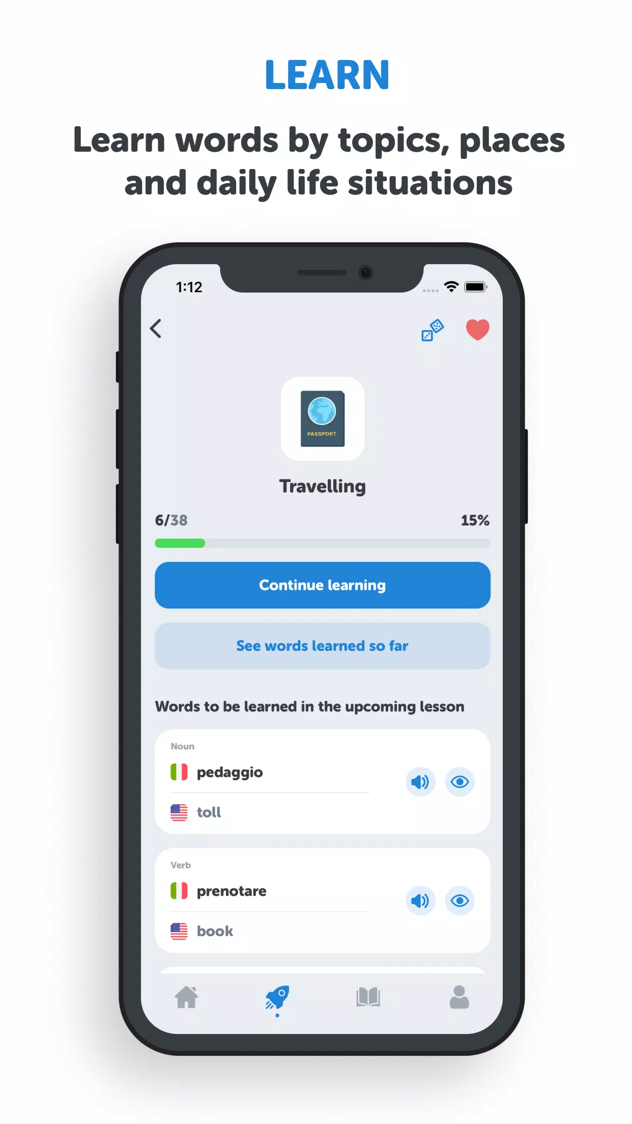 Vocaboola Screenshot 2
