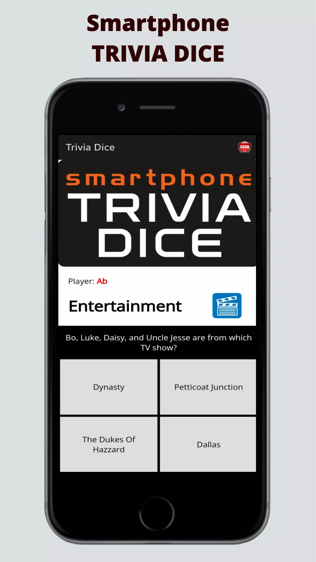 Smartphone Trivia Dice Screenshot 2