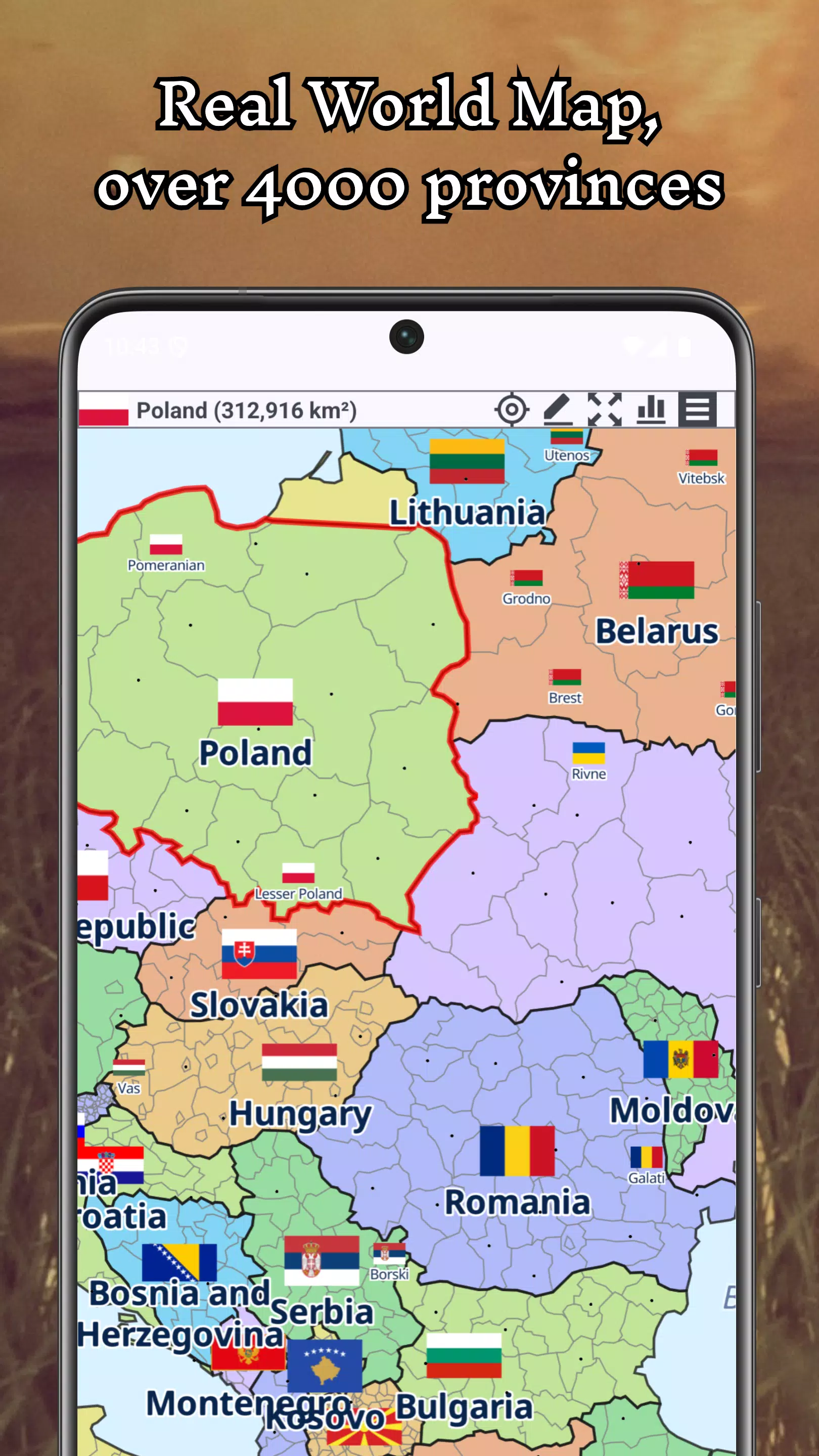 A+ World Map Editor Sandbox Screenshot 1