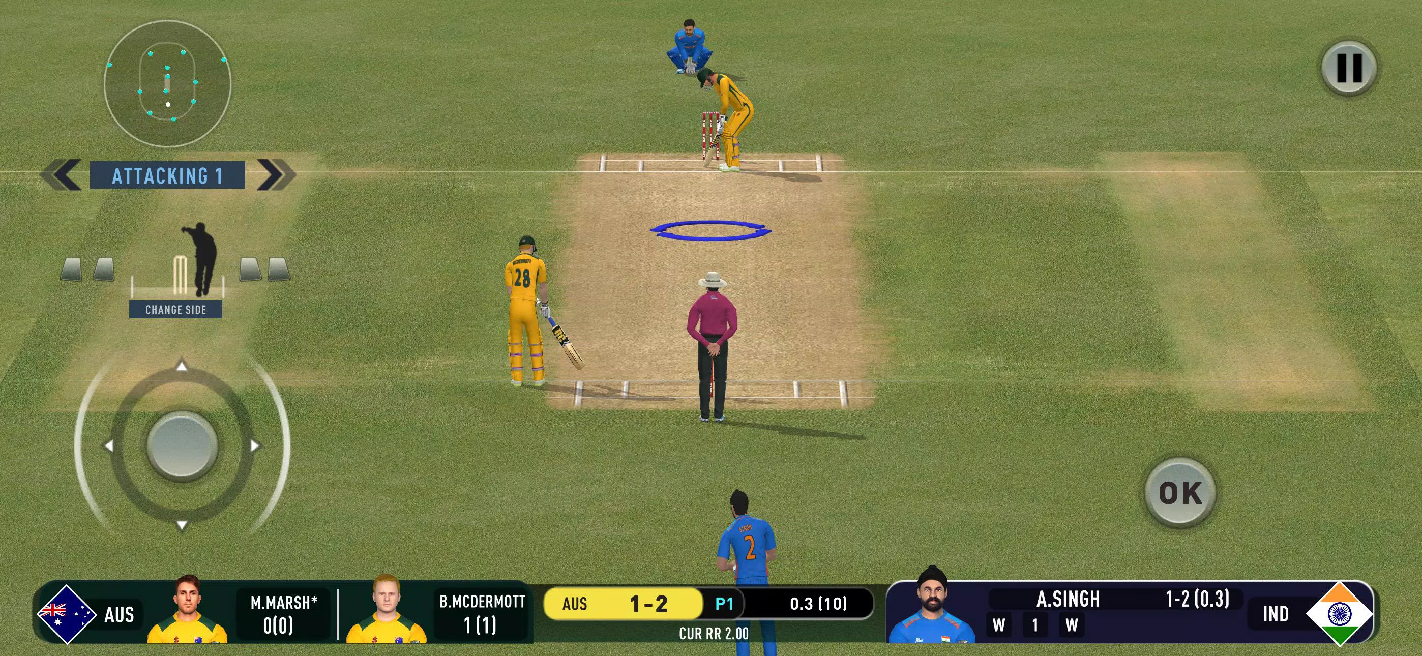 Real Cricket™ Swipe  Screenshot 8