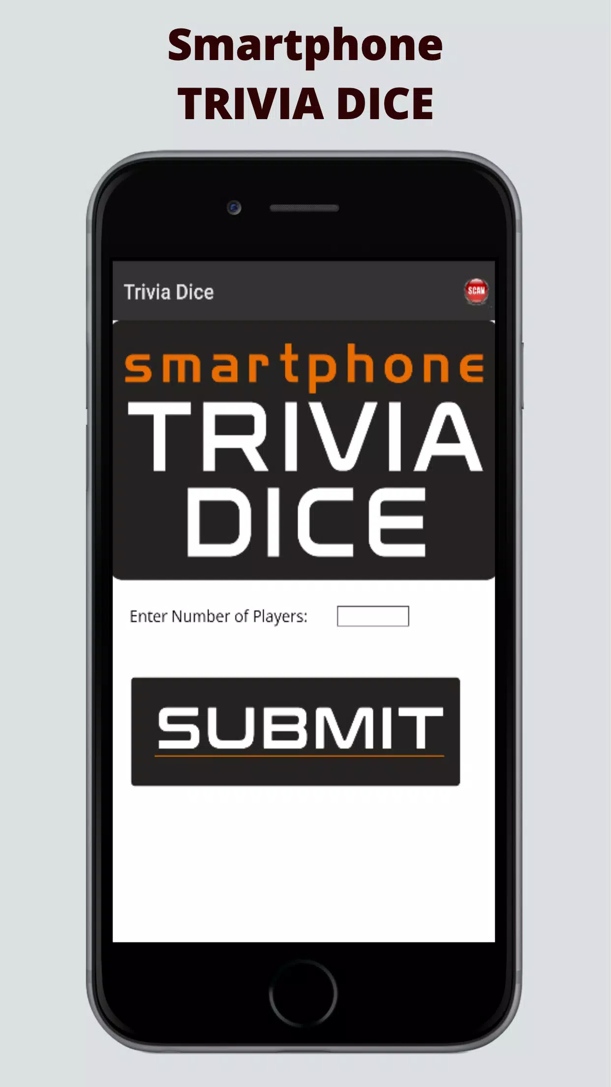 Smartphone Trivia Dice Screenshot 1