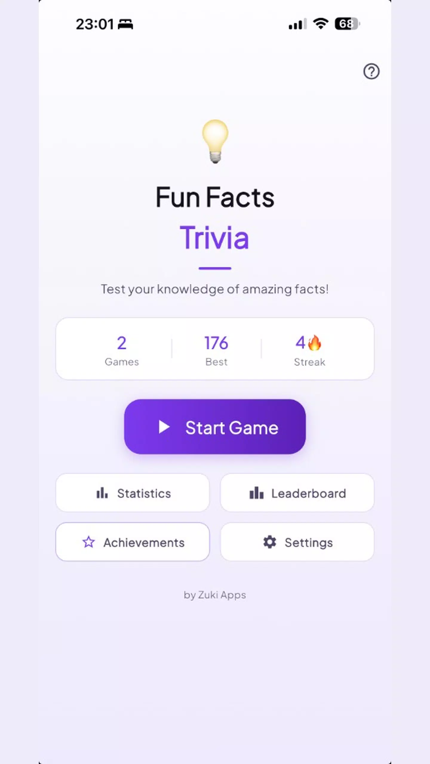 Fun Facts Trivia Screenshot 5