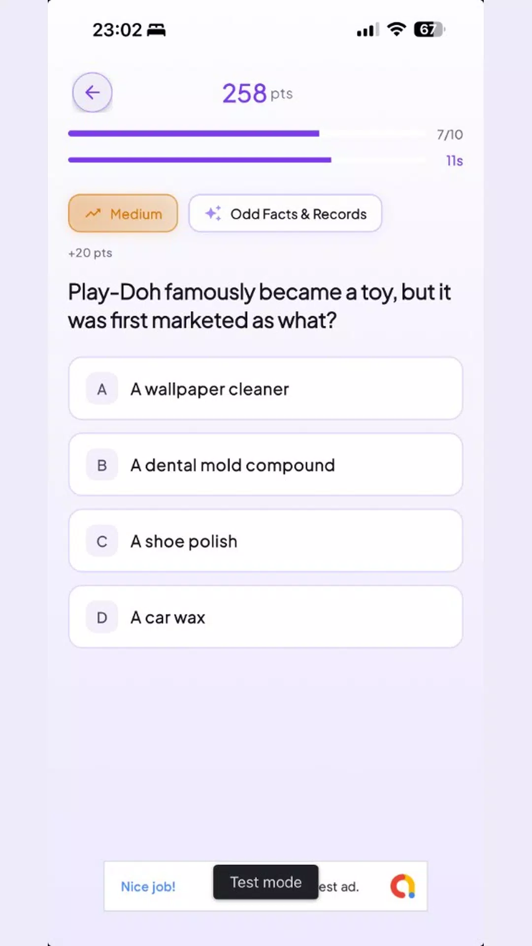 Fun Facts Trivia Screenshot 3