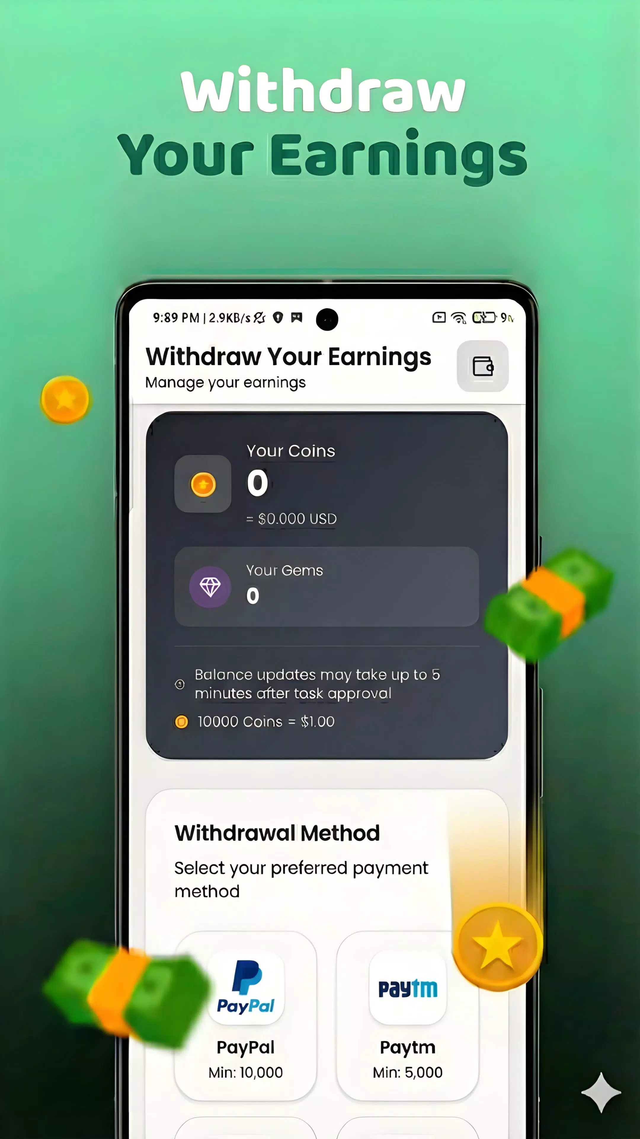 Redeem code app - Quiz & Earn Screenshot 2