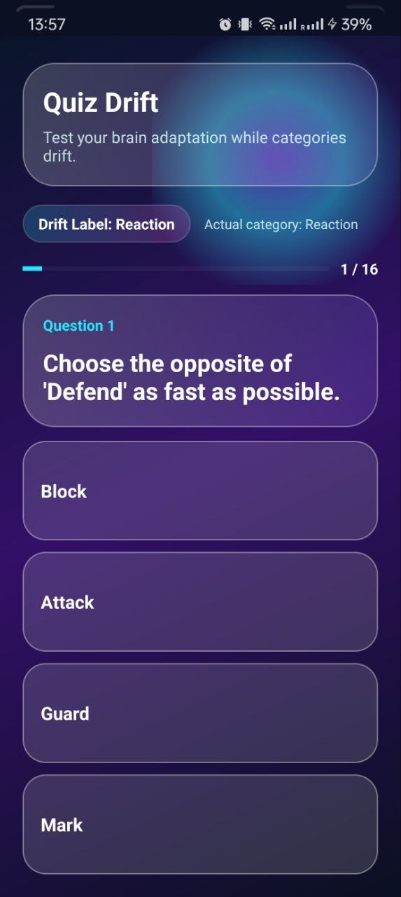 Quiz Drift Screenshot 4
