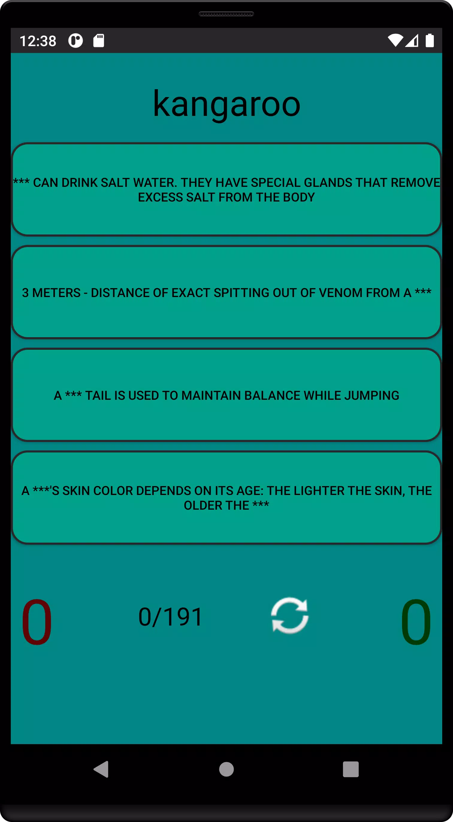 Animal Facts Screenshot 4