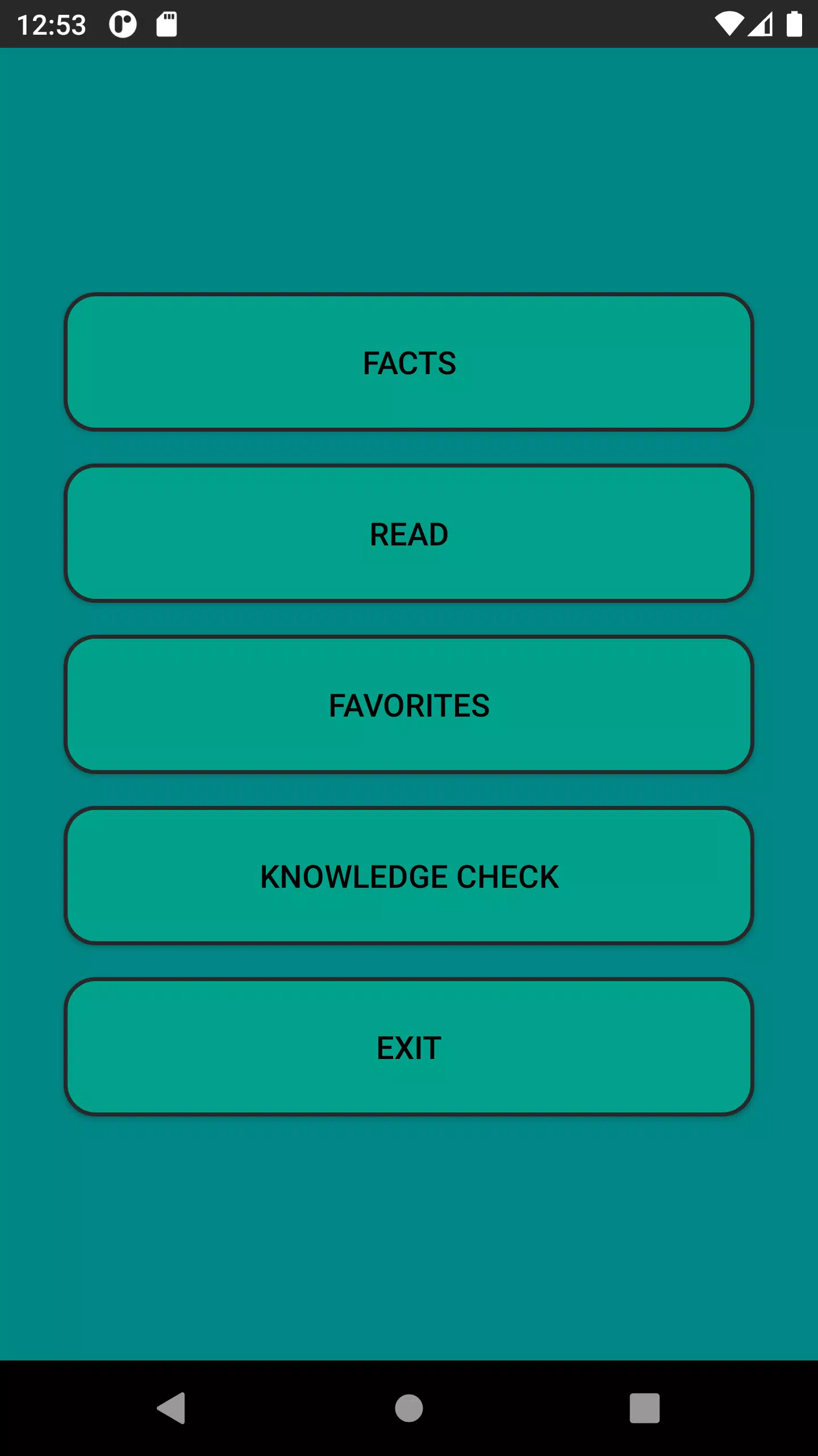 Animal Facts Screenshot 1