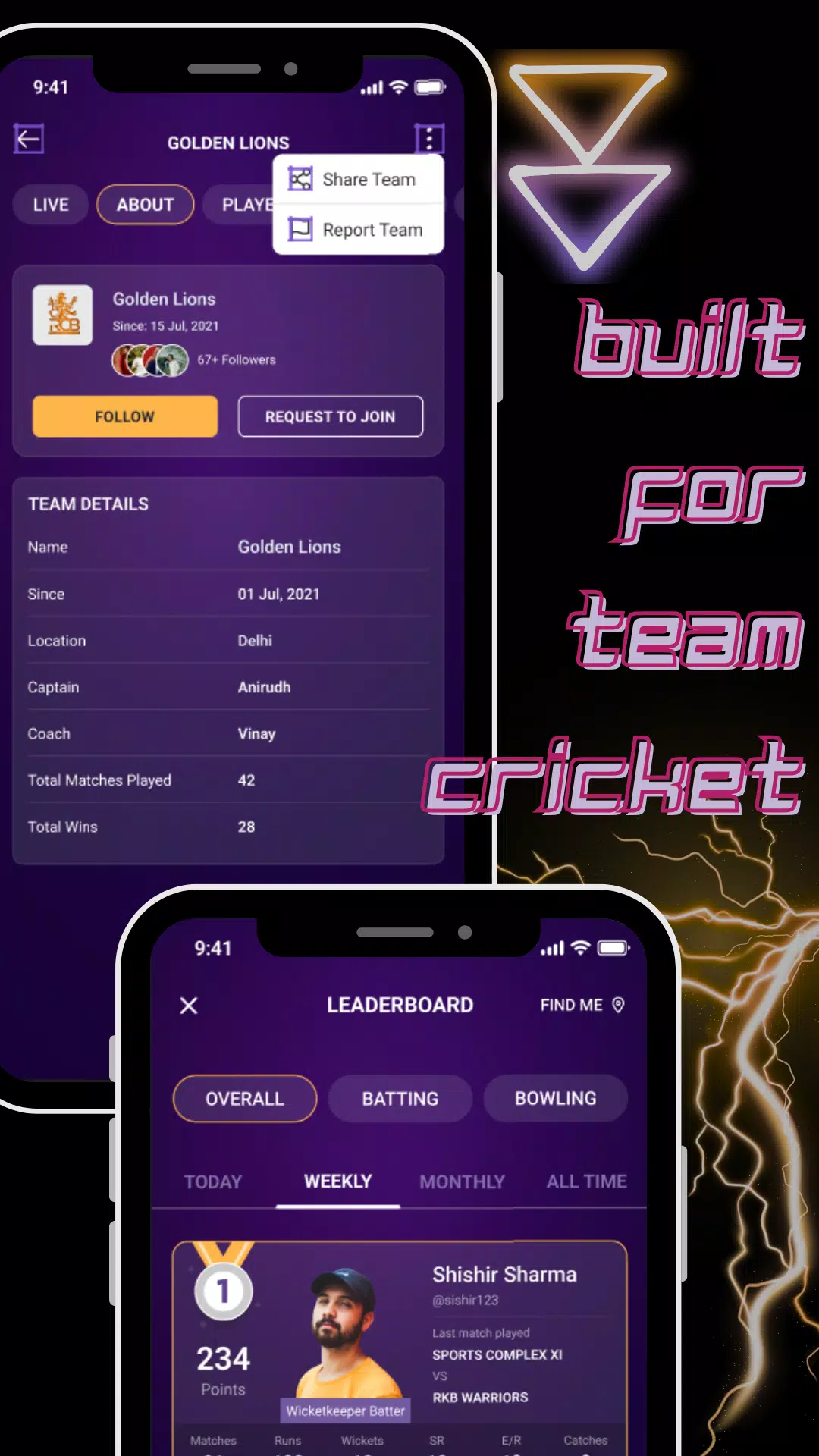 GullyBall: Live Cricket Scores  Screenshot 6