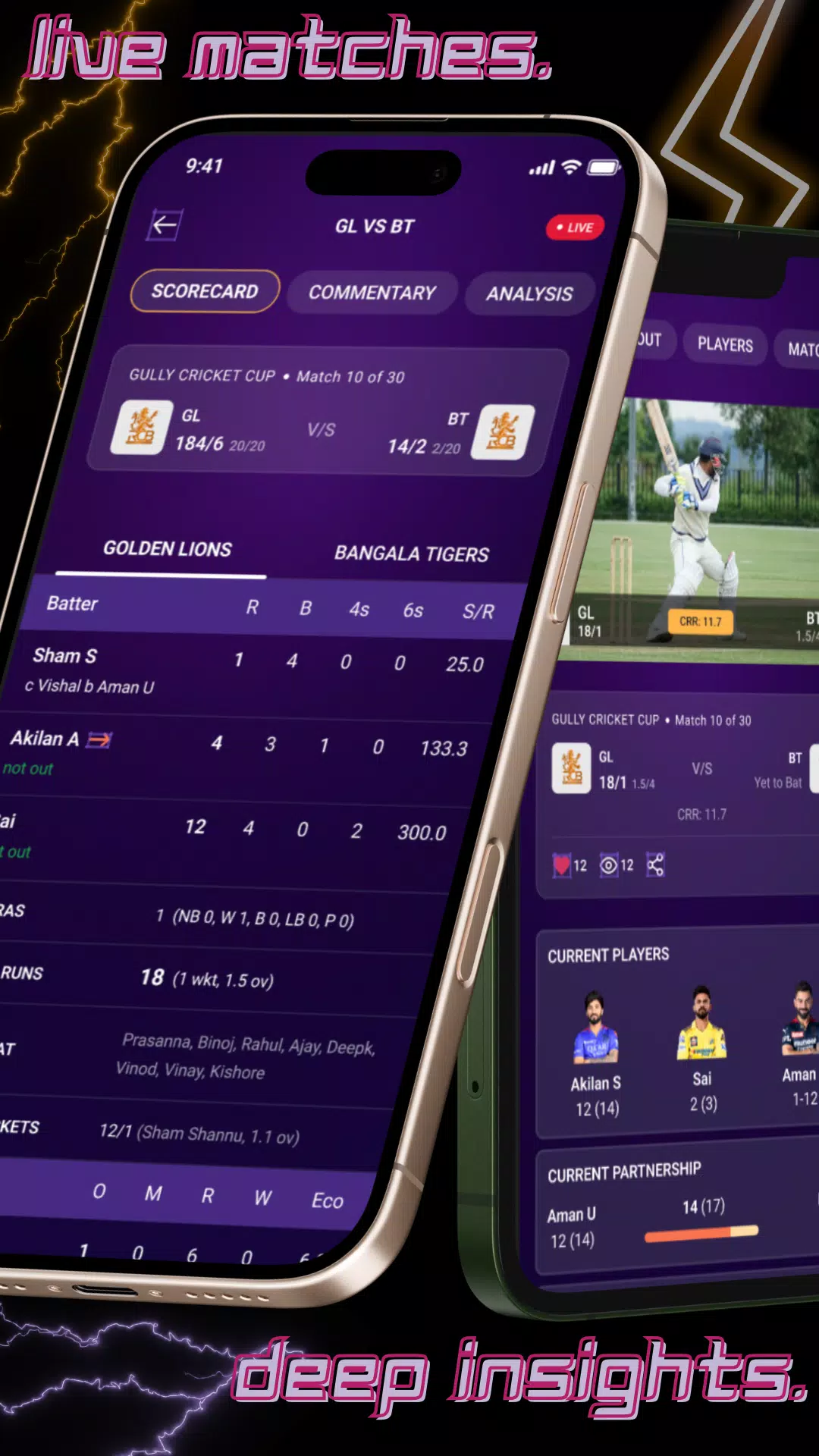 GullyBall: Live Cricket Scores  Screenshot 4