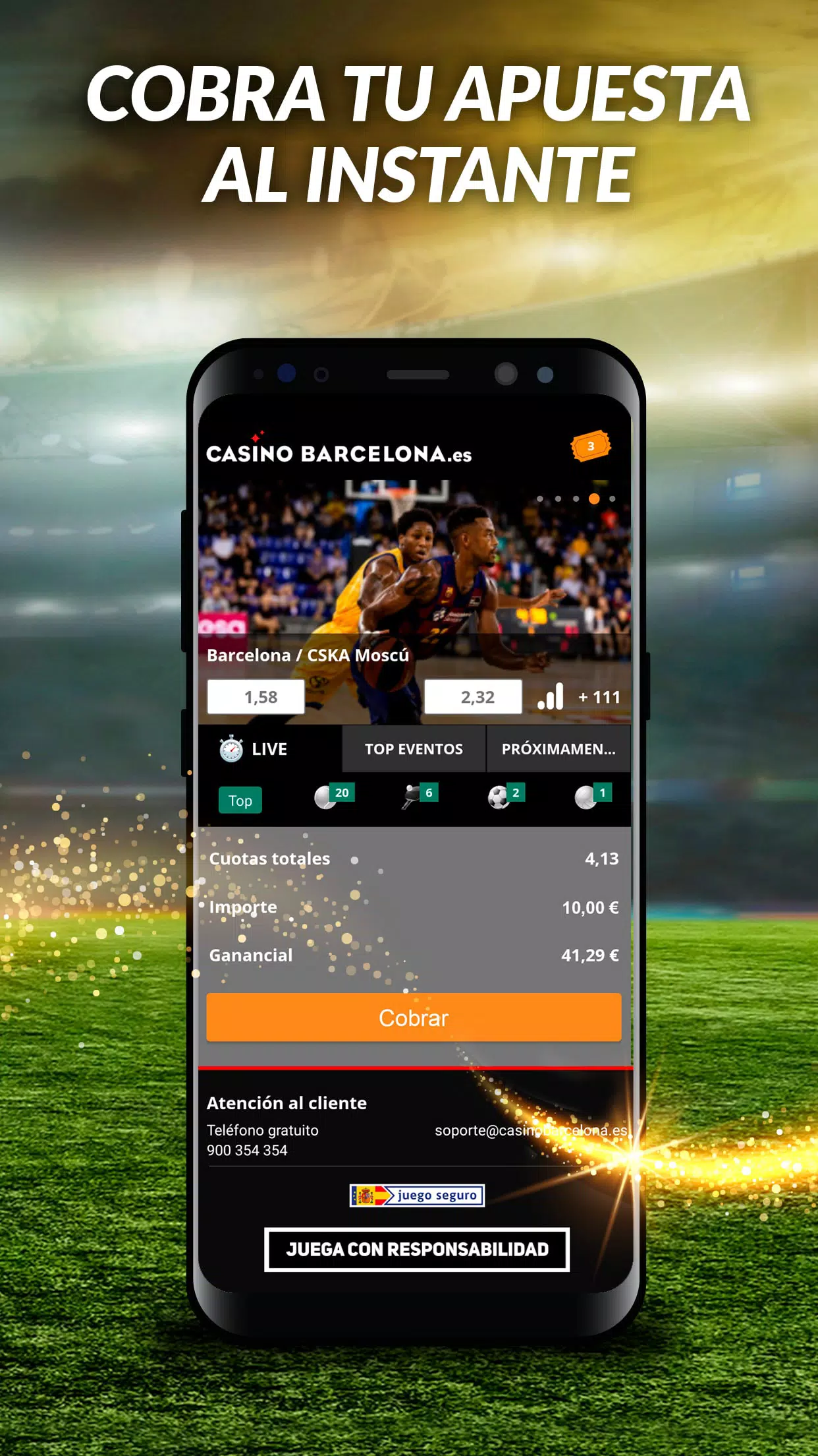 Apuestas en CasinoBarcelona.es  Screenshot 3