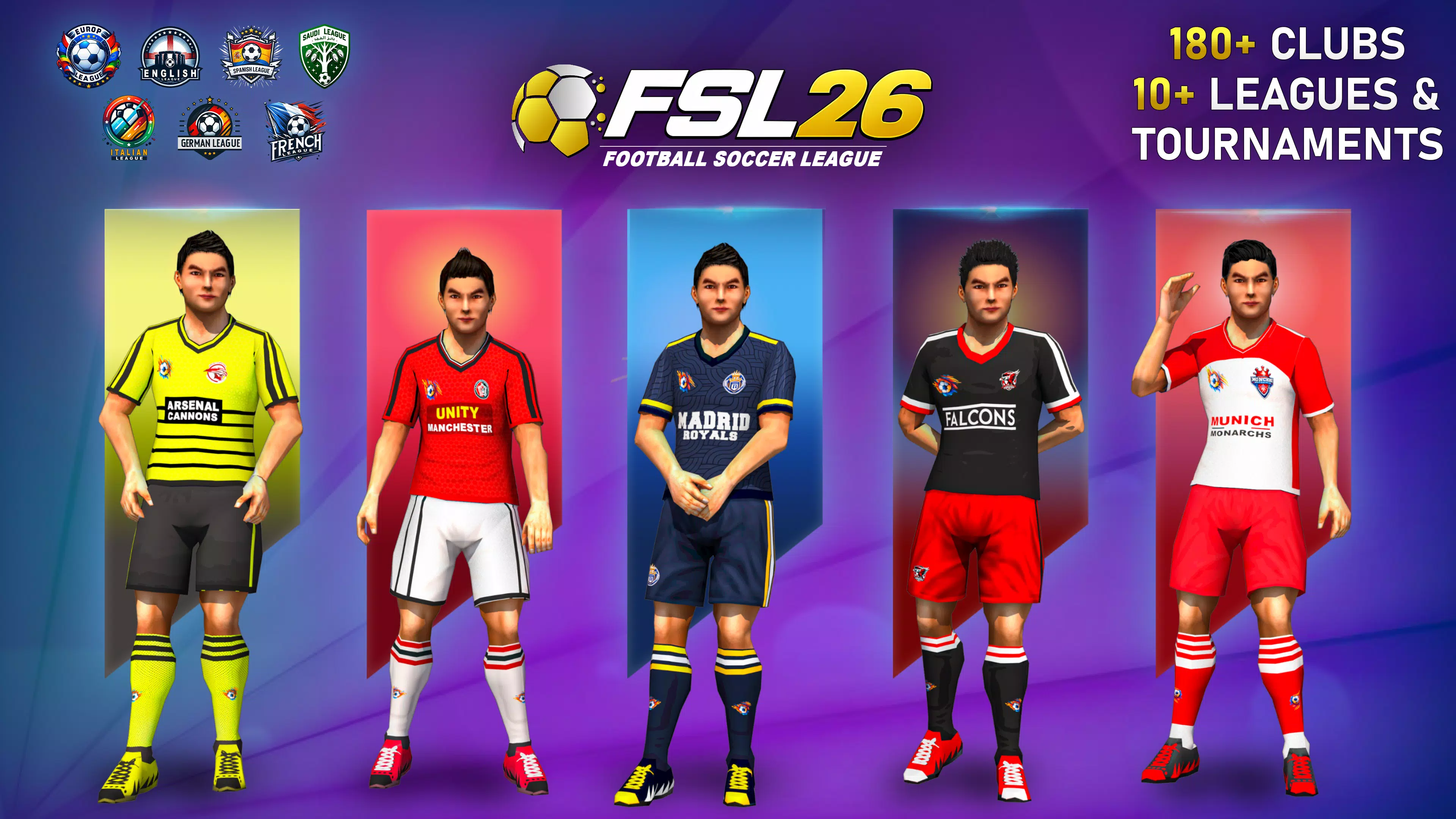 FSL26: Soccer League Game 2026 Screenshot 5
