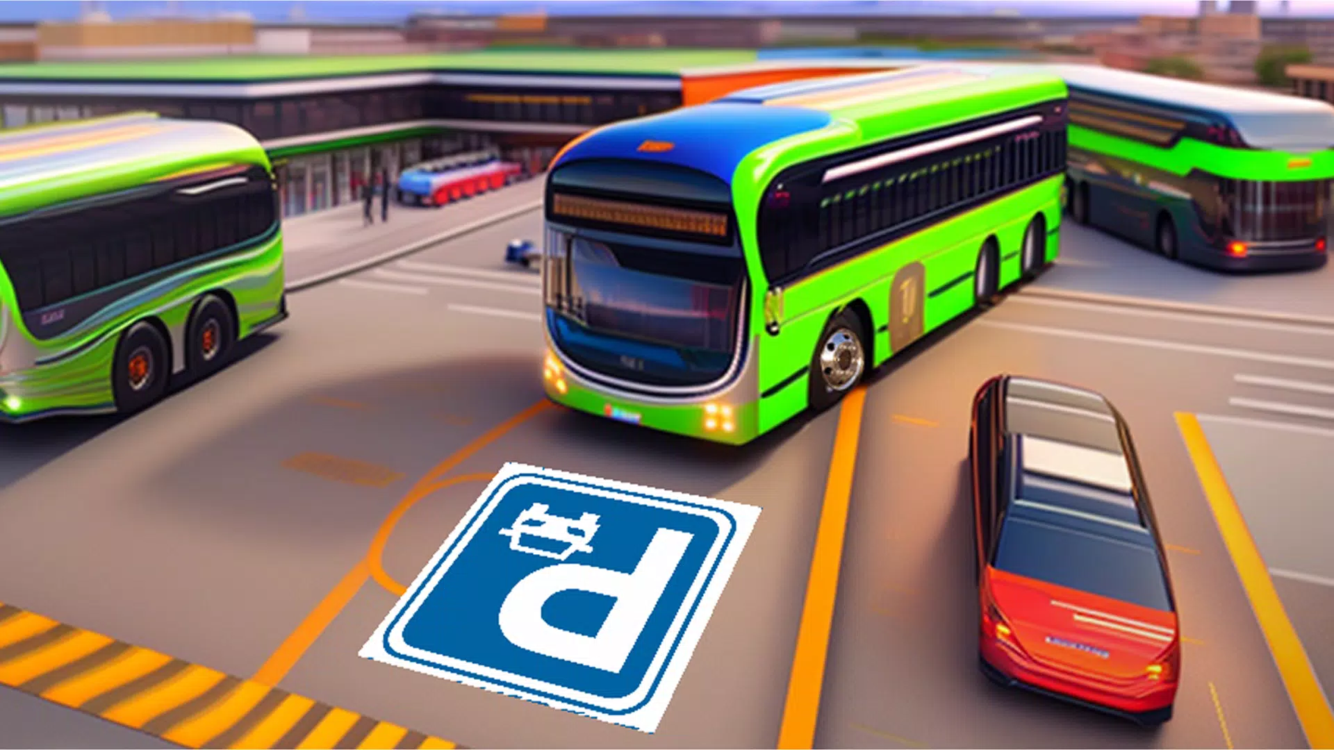 Bus Parking Game - Bus Driving  Screenshot 1