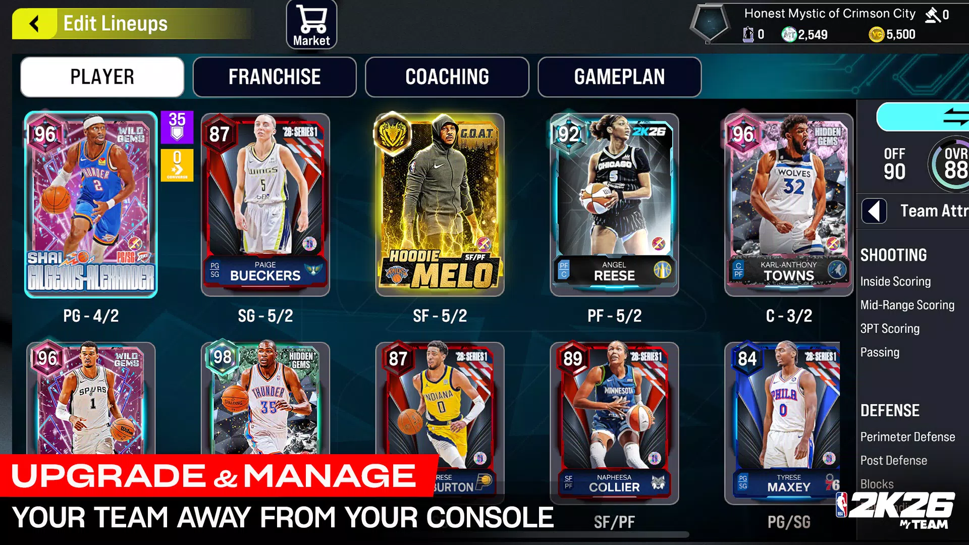 NBA 2K26 MyTEAM Mobile  Screenshot 4