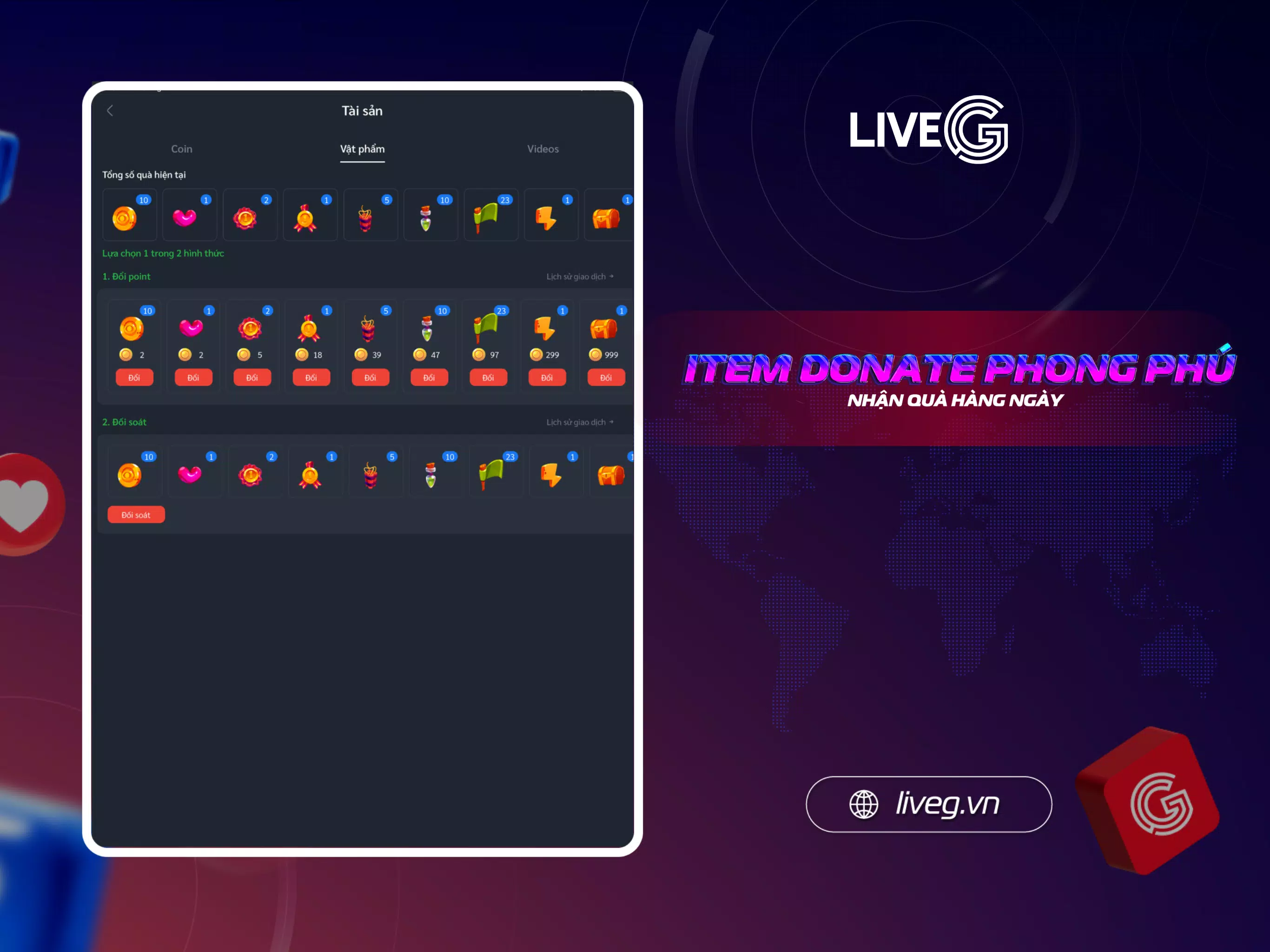 LiveG - VTC Esports  Screenshot 8