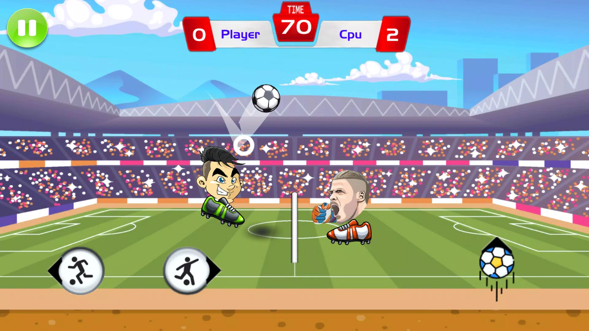 Super Ball Head Soccer Stars  Screenshot 7
