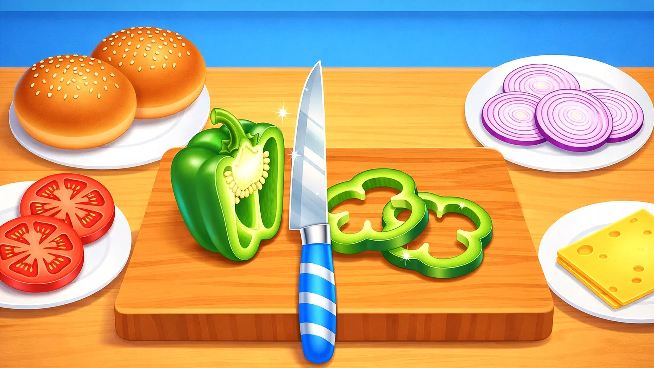 Kitchen Set Cooking Chef Sim  Screenshot 6