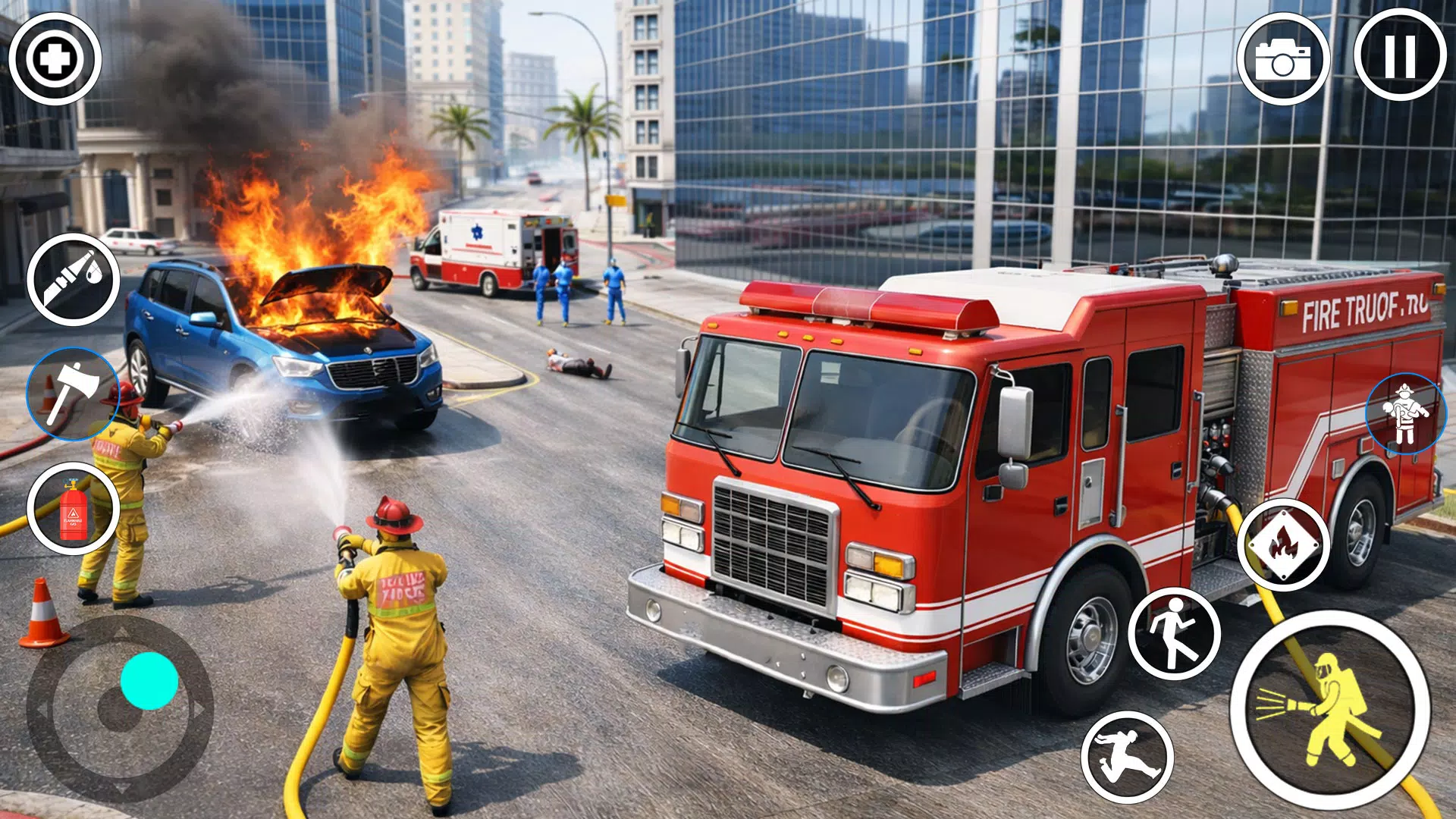 Us Firefighter City Rescue Sim  Screenshot 5