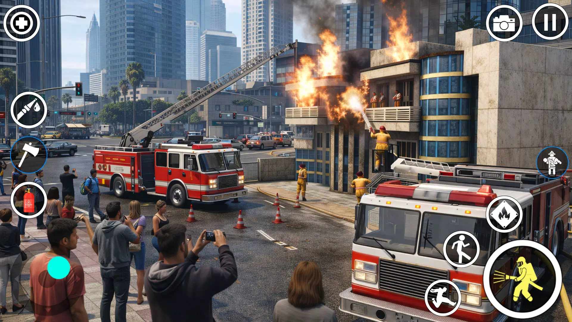 Us Firefighter City Rescue Sim  Screenshot 8