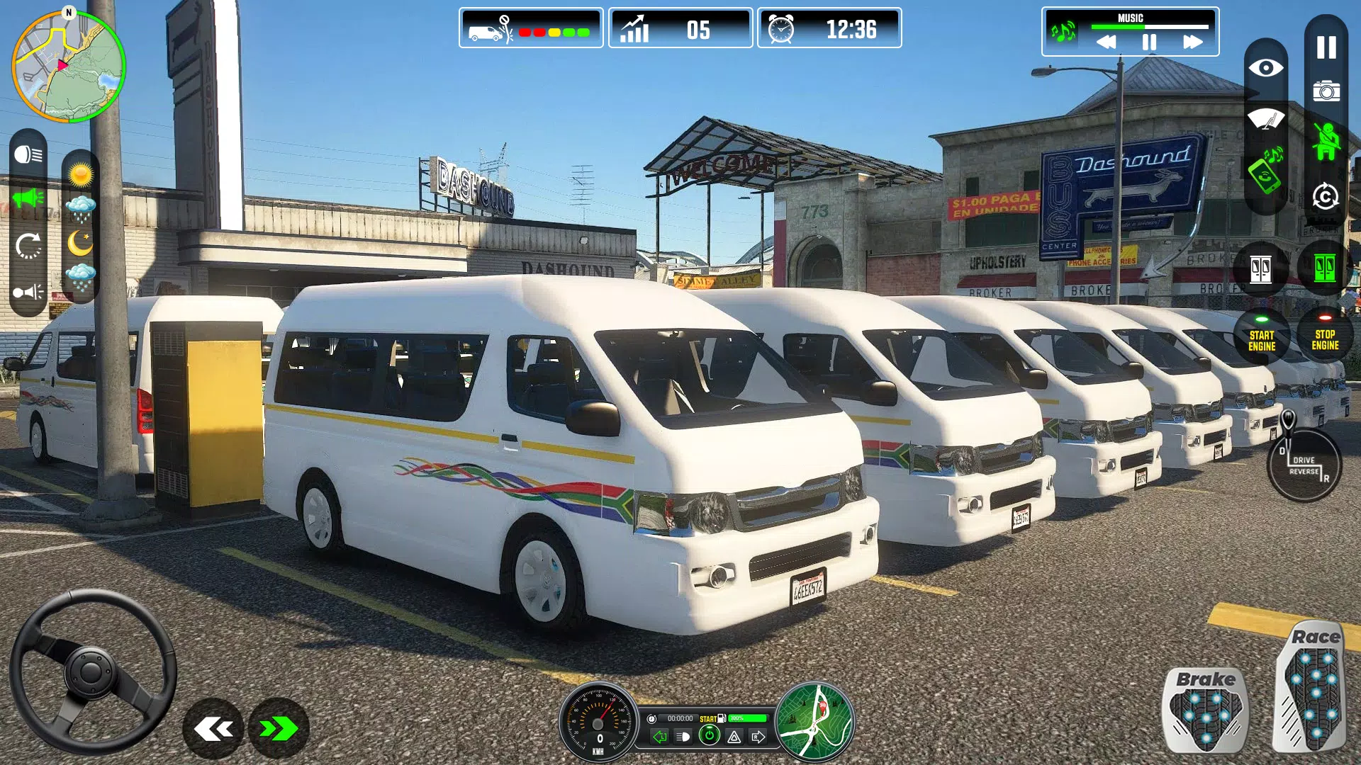Urban Van Driving Simulator 3D  Screenshot 3