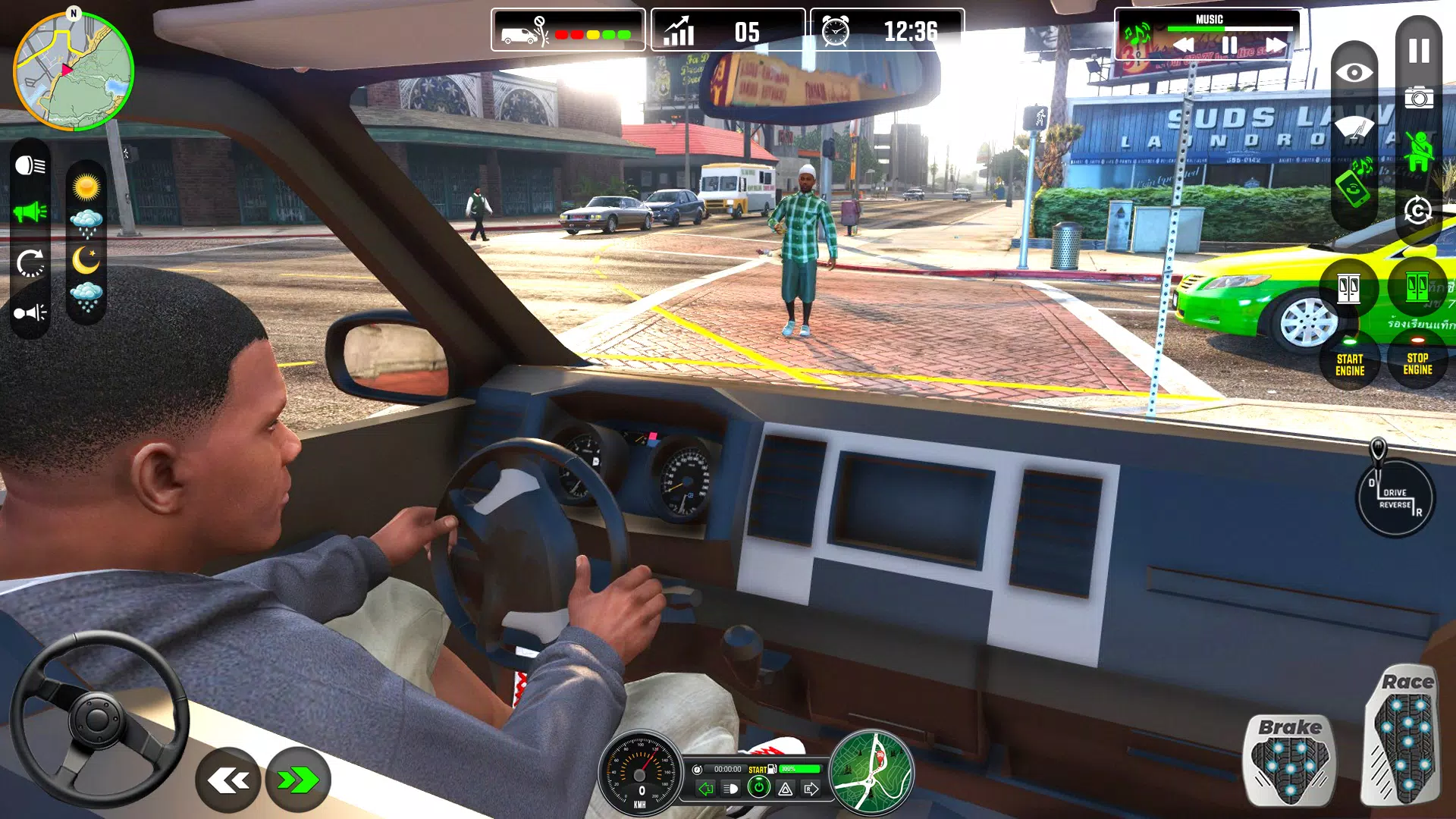 Urban Van Driving Simulator 3D  Screenshot 2