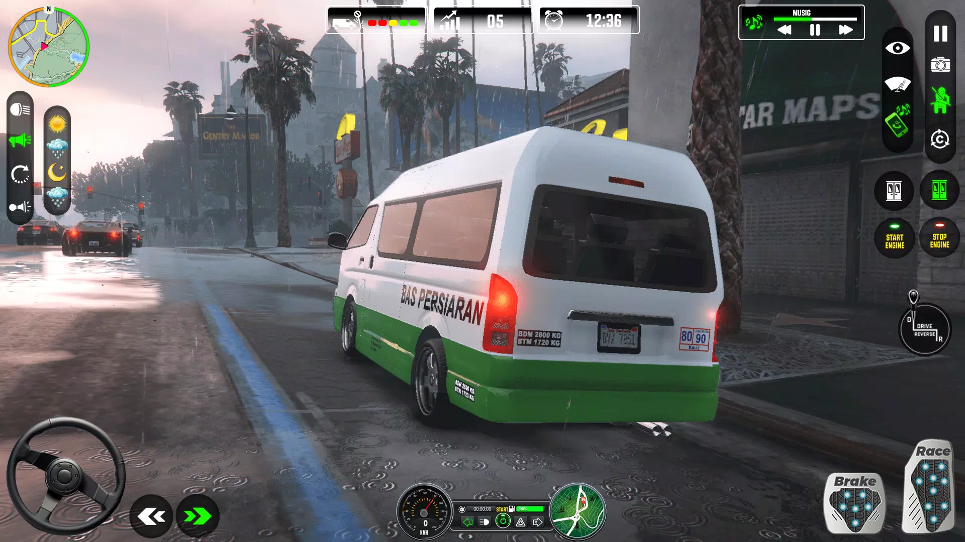 Urban Van Driving Simulator 3D  Screenshot 4