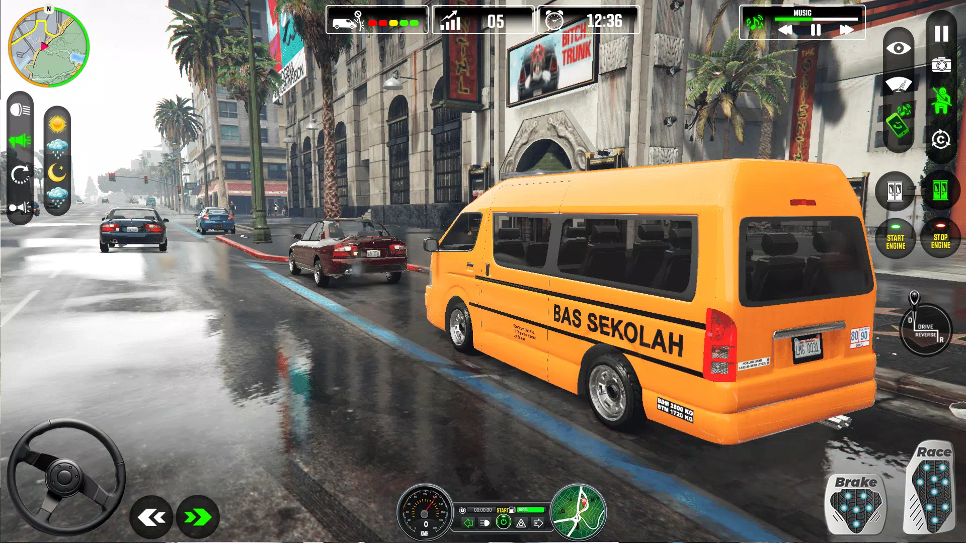 Urban Van Driving Simulator 3D  Screenshot 8
