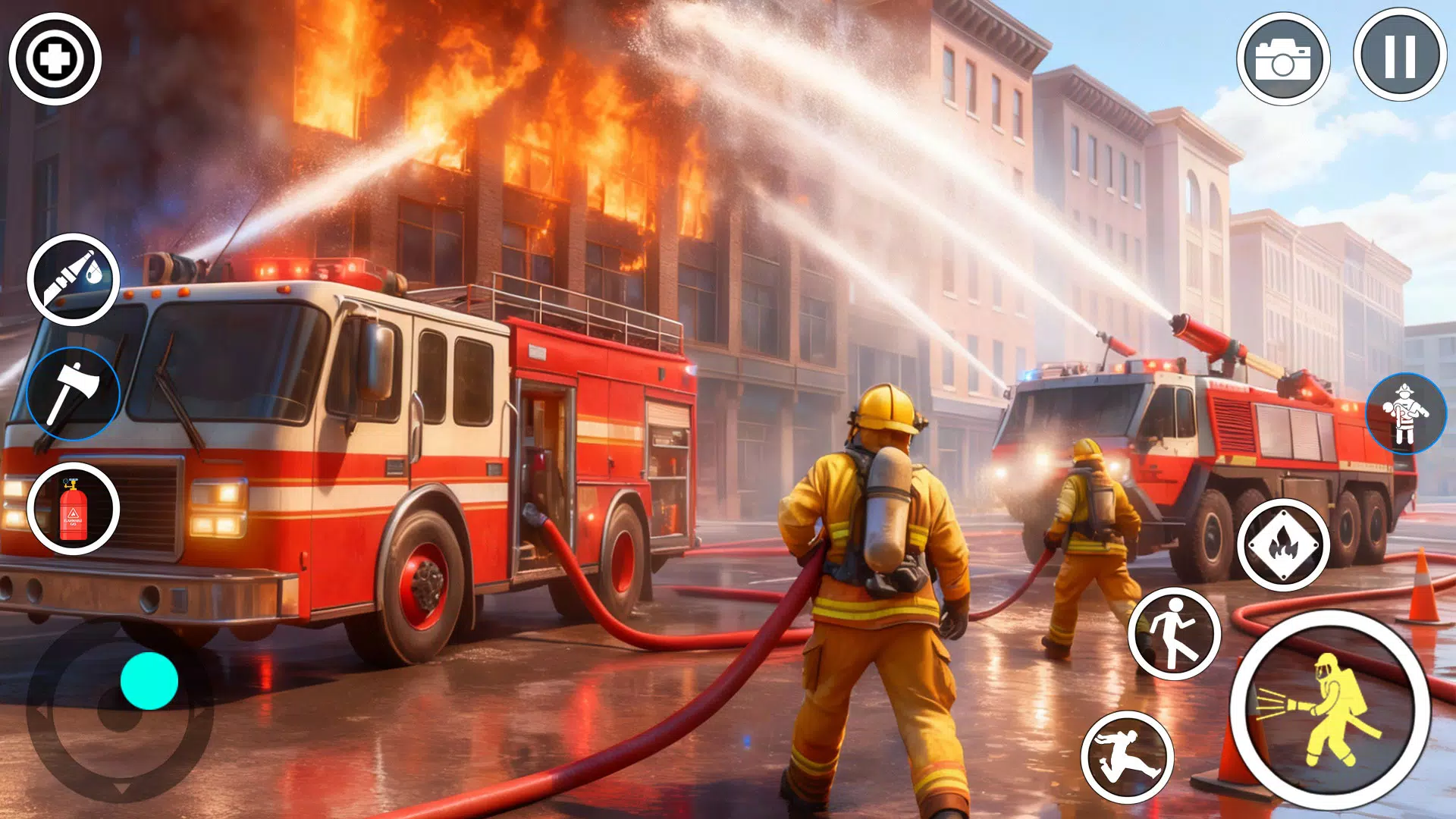 Us Firefighter City Rescue Sim  Screenshot 7