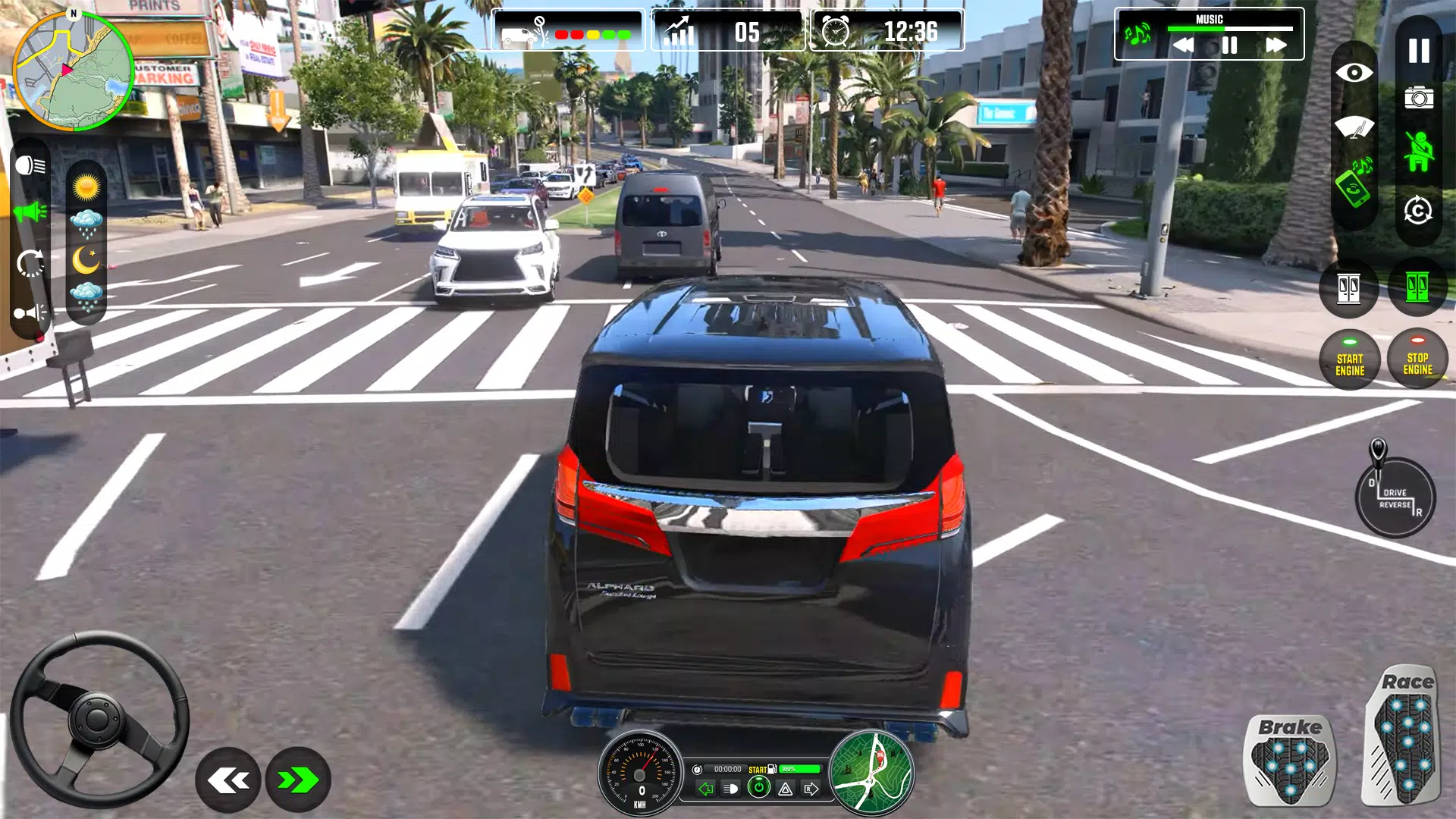 Urban Van Driving Simulator 3D  Screenshot 1