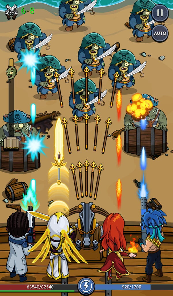 Zombie War Idle Defense Screenshot 2