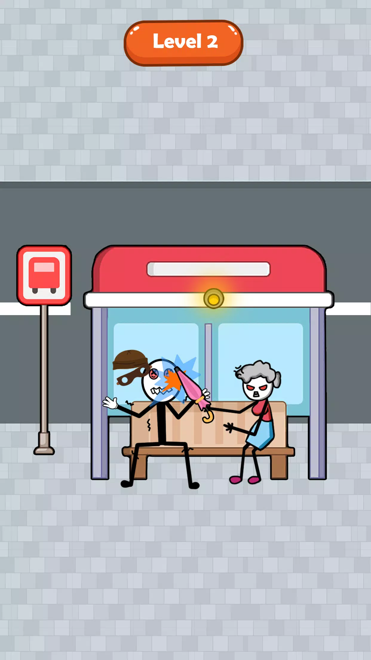 Stickman Thief Puzzle IQ Brain  Screenshot 7