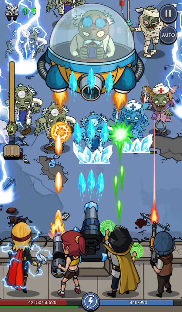 Zombie War Idle Defense Screenshot 4