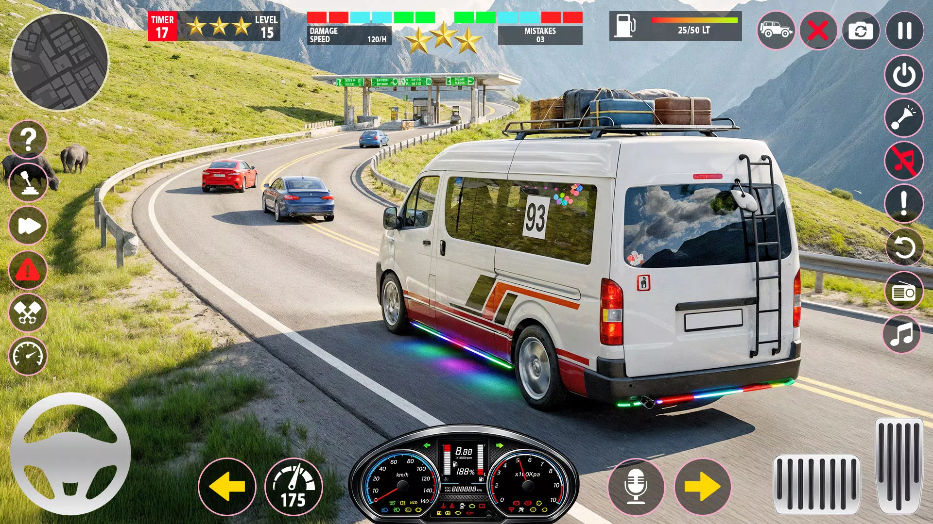 US Van Simulator Mini Bus Game Screenshot 1