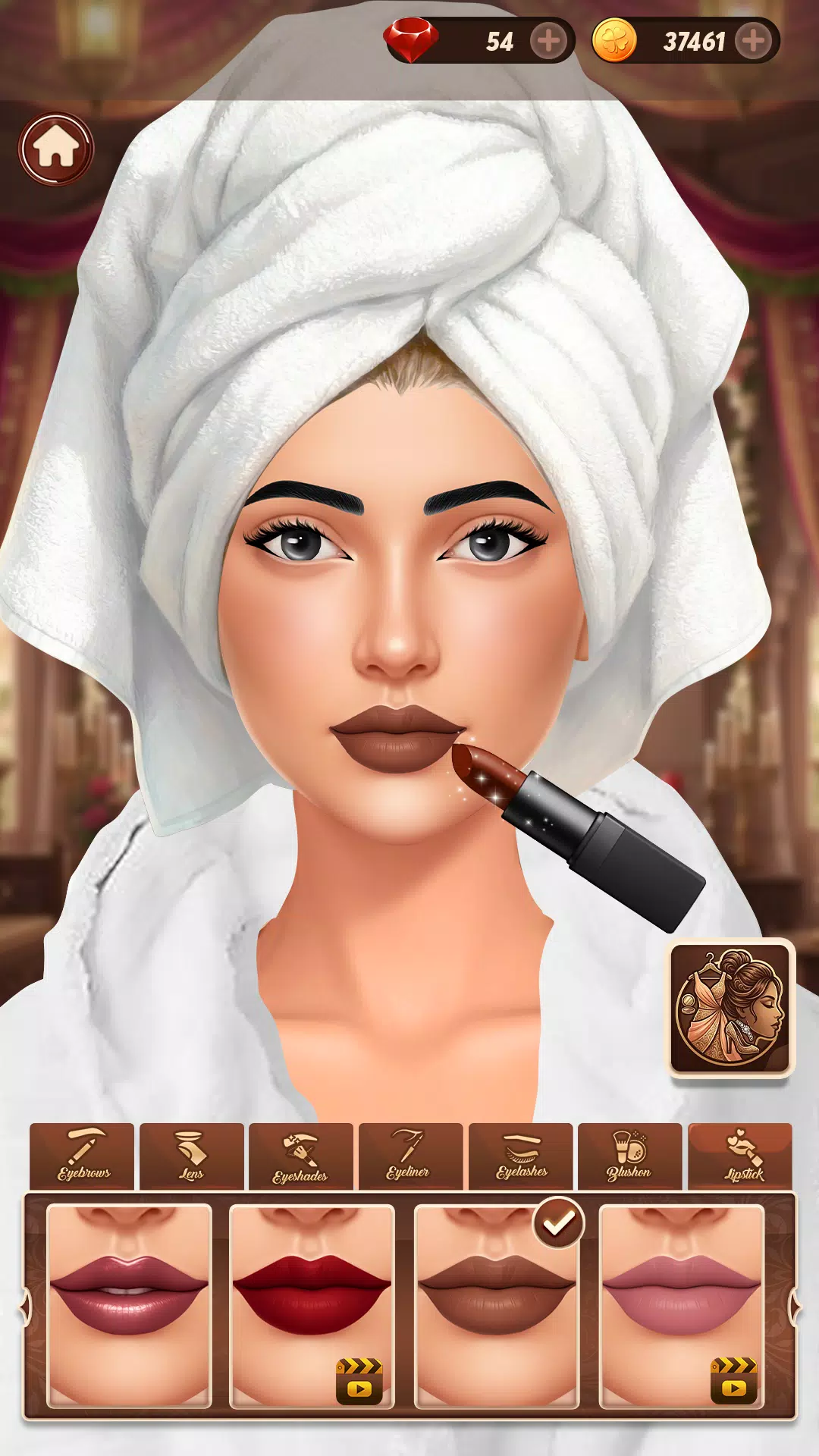 Bridal Makeup Wedding Dress up Screenshot 8