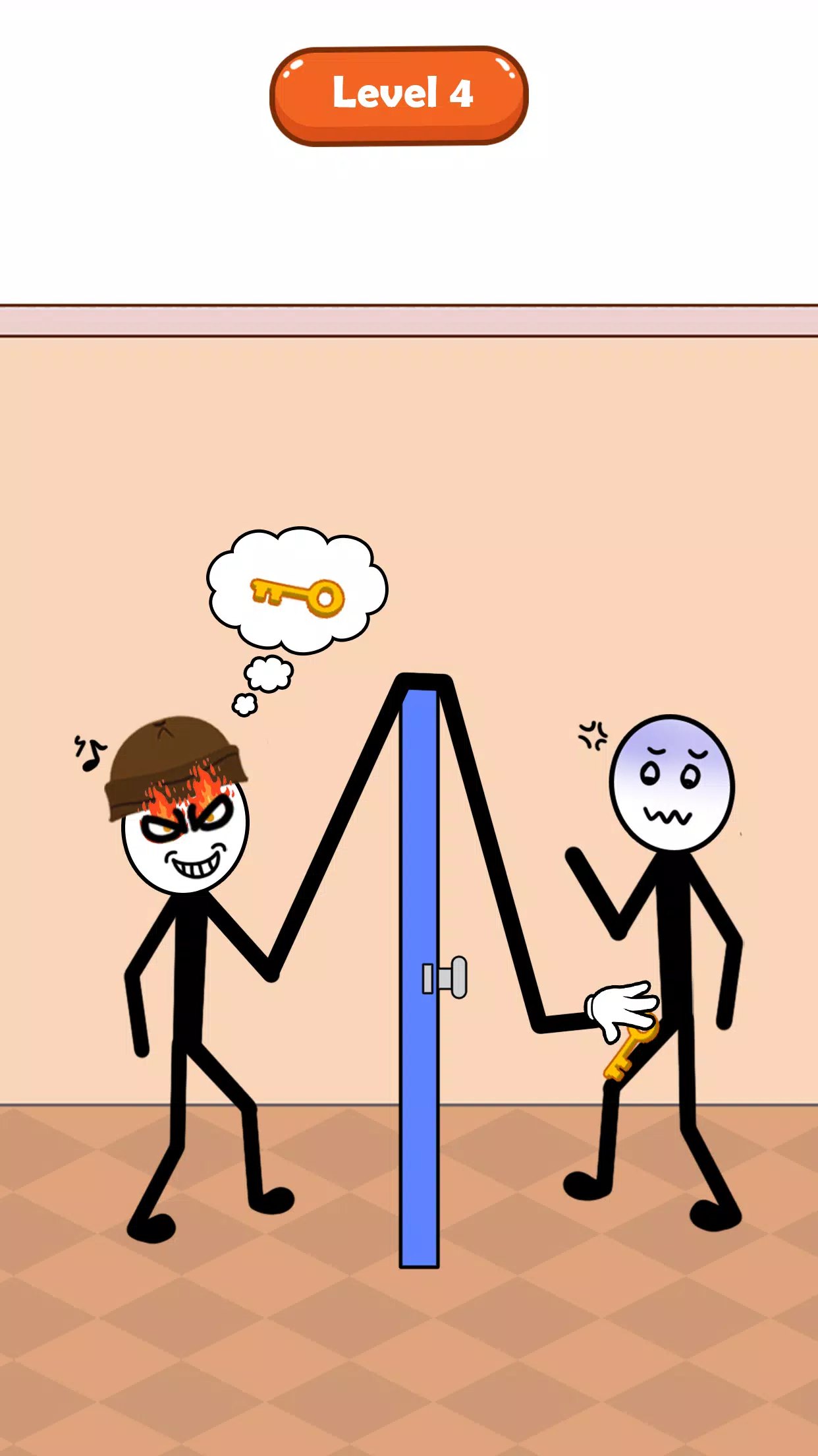 Stickman Thief Puzzle IQ Brain  Screenshot 4