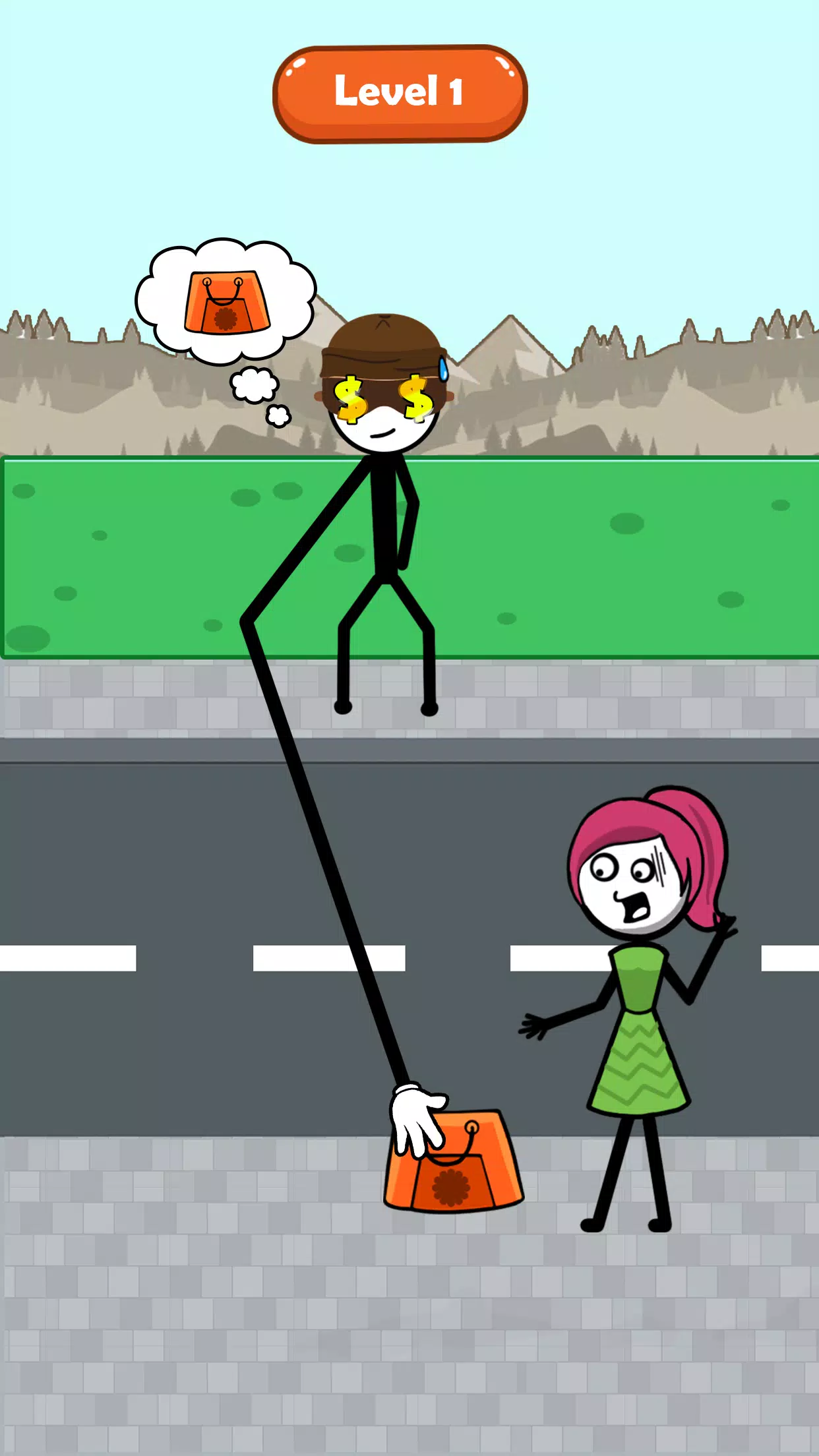Stickman Thief Puzzle IQ Brain  Screenshot 6