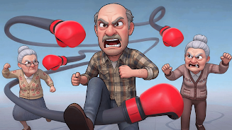 Angry Uncle Slap Punch Game Screenshot 4