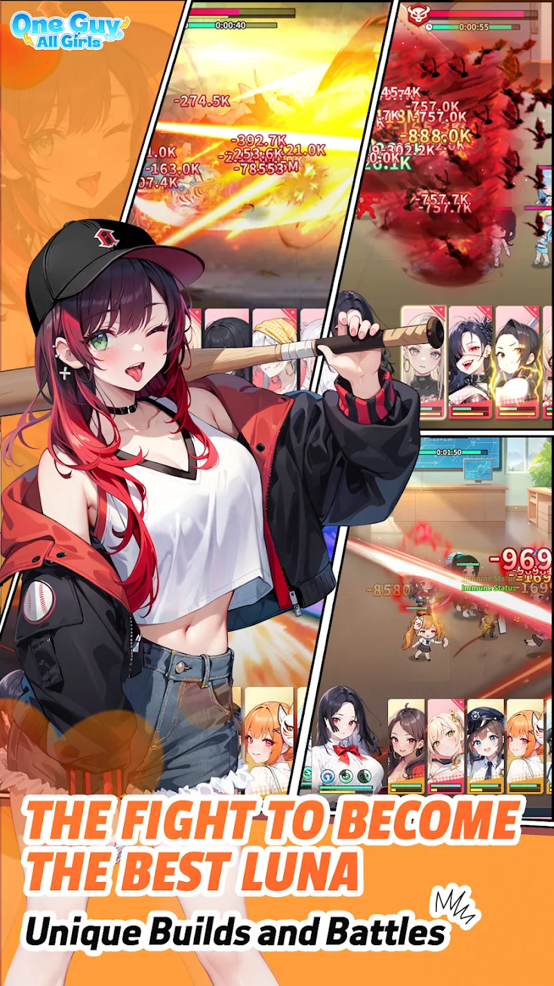 One Guy, All Girls: Idle RPG Screenshot 3