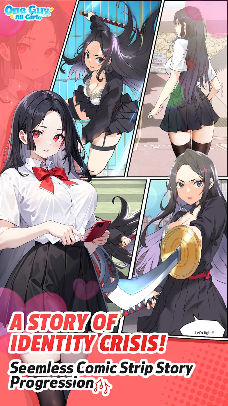 One Guy, All Girls: Idle RPG Screenshot 2