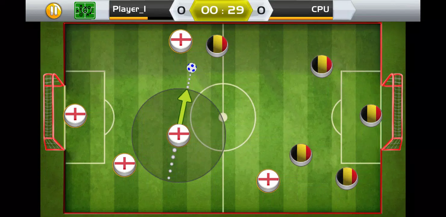 Finger Soccer Football Screenshot 1