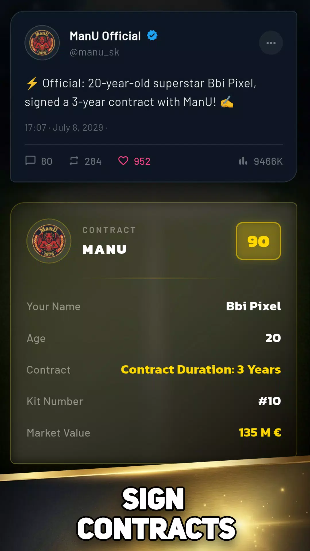 Wonderkid: Football Career Sim Screenshot 5
