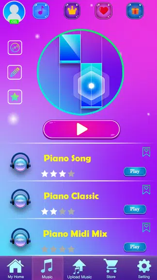 ROSÉ - Blackpink Piano Tiles  Screenshot 1