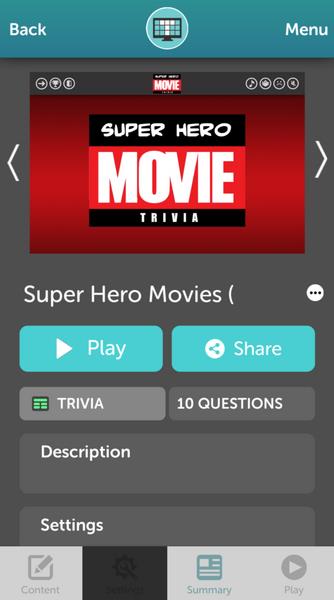 TriviaMaker Screenshot 3