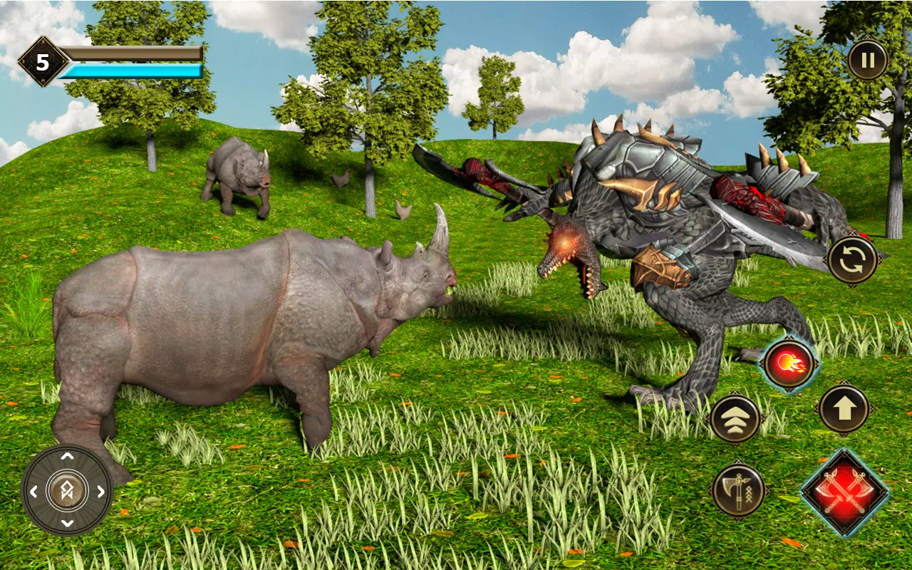 Mutant Komodo Reptile Lizard  Screenshot 1