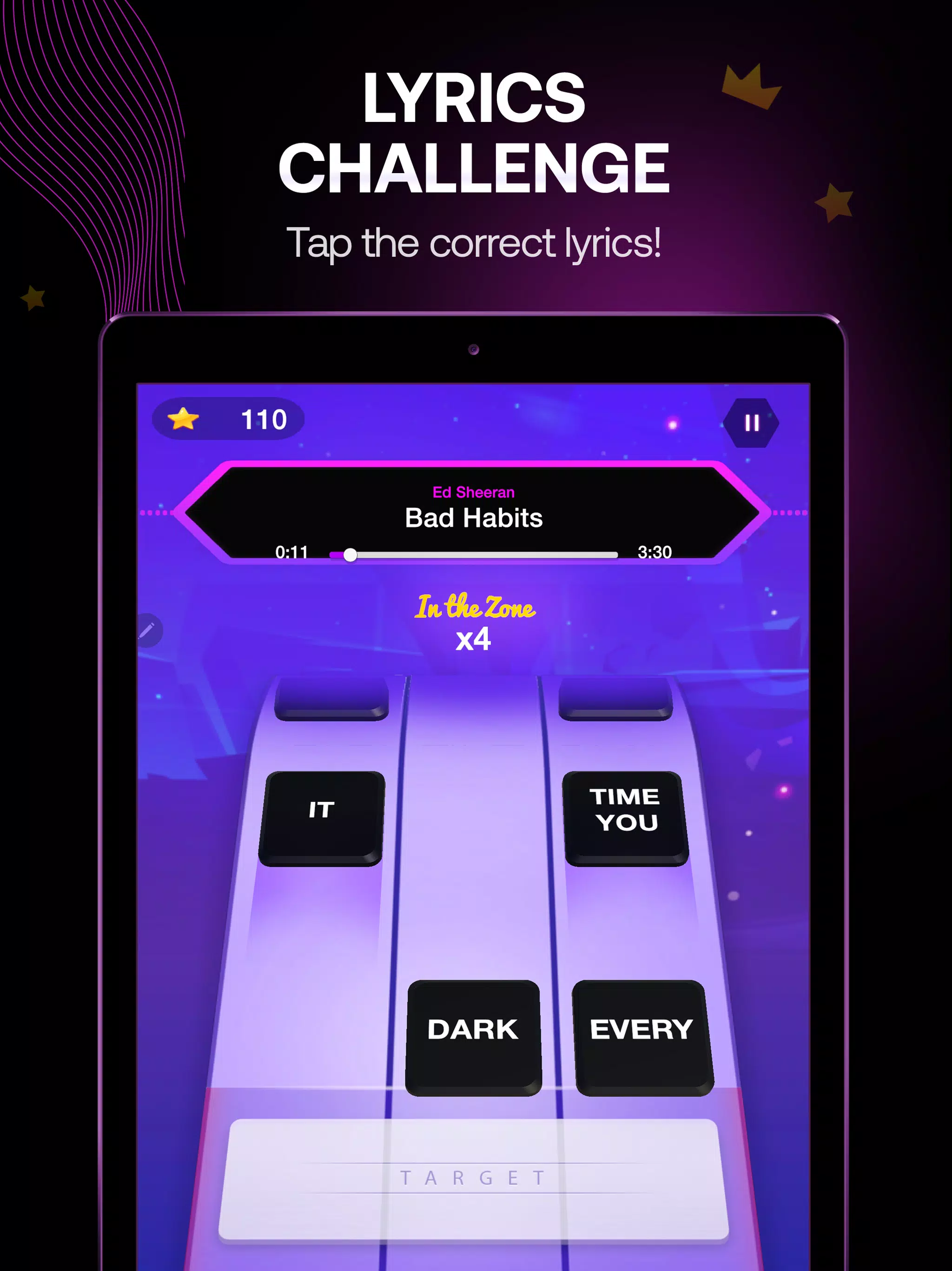 Lyrics Star・Song Lyrics Tiles  Screenshot 7