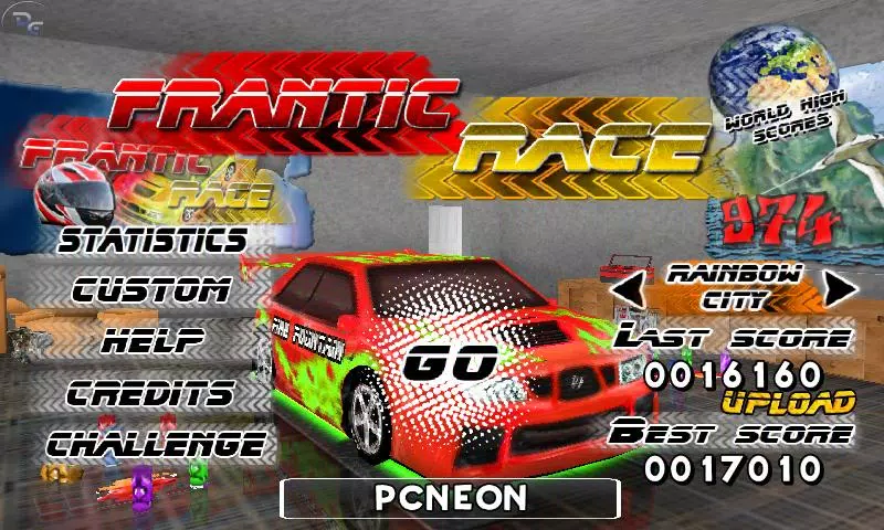 Frantic Race Free  Screenshot 1