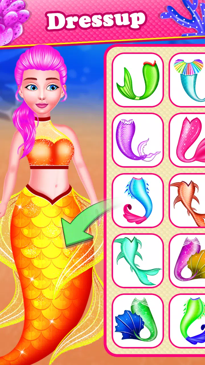 Mermaid Newborn Party Game  Screenshot 3